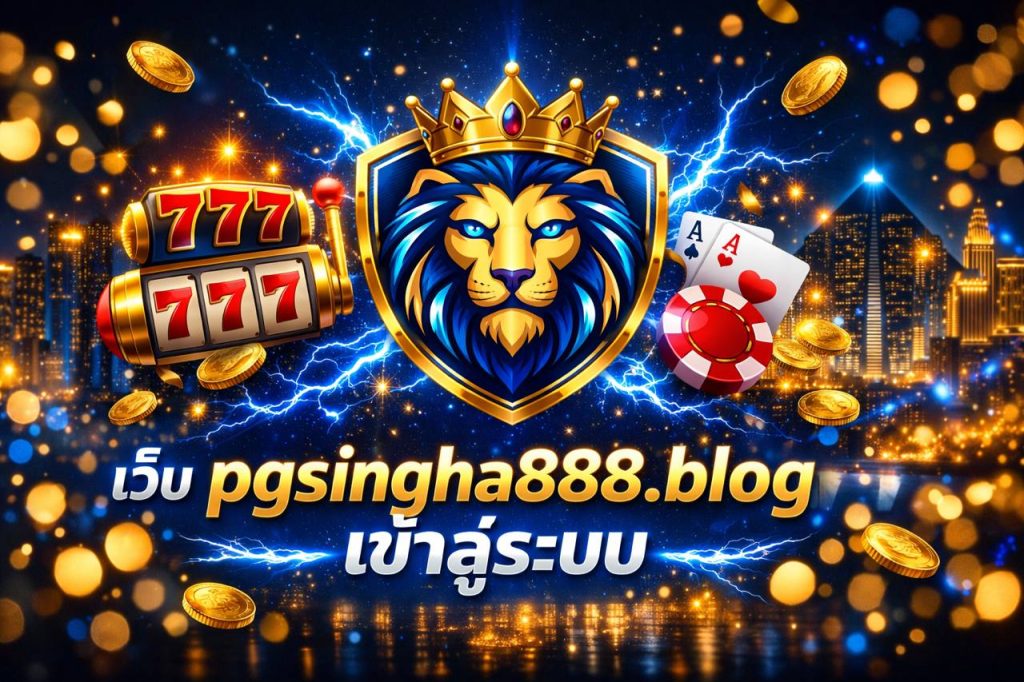 เว็บ pgsingha888.blog เข้าสู่ระบบ